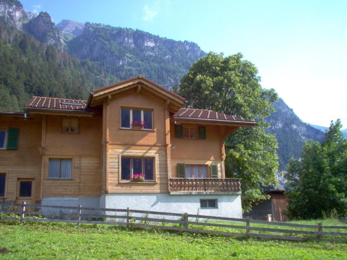 Ferienwohnung Lindenheim Kandersteg Exterior foto