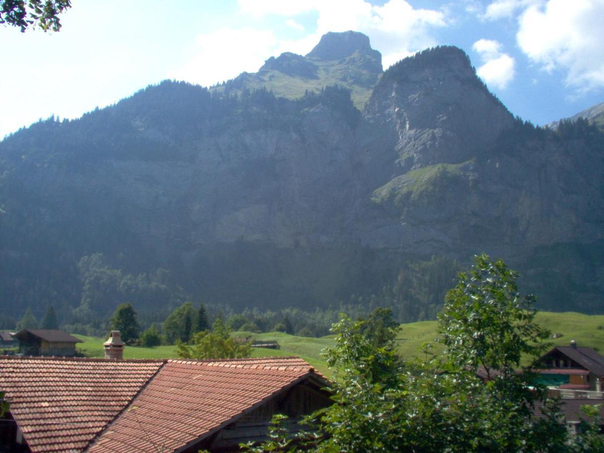 Ferienwohnung Lindenheim Kandersteg Exterior foto